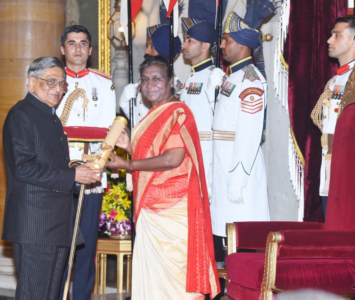 Padma award, President, Droupadi Murmu, S M Krishna, K M Birla