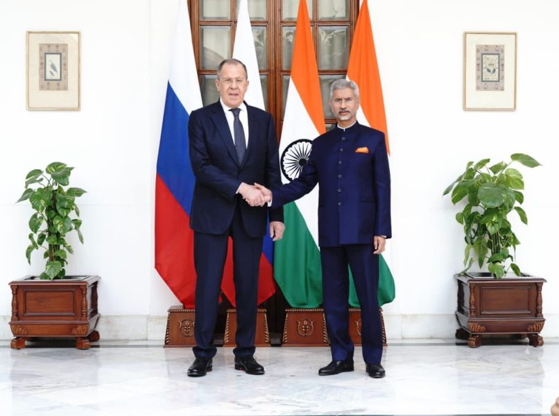 EAM Jaishankar holds in-depth talks with Russian counterpart Lavrov