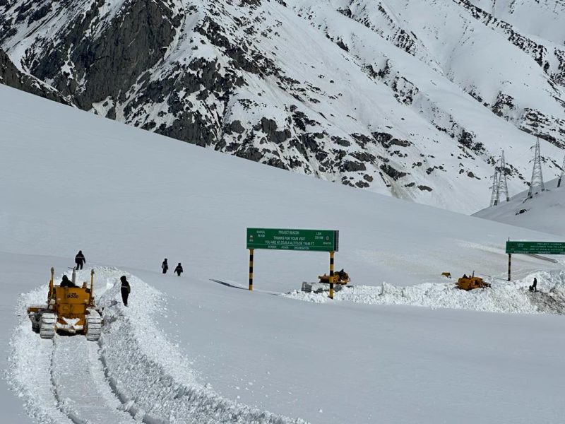 Srinagar-Leh highway reopened in record time for traffic
