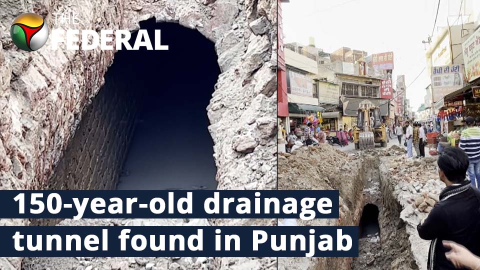 150-year-old brick ‘tunnel’ found in Punjab