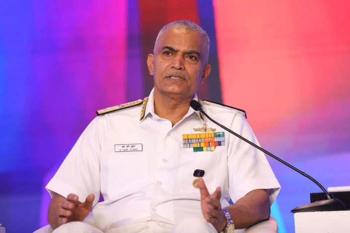 Navy chief Admiral R Hari Kumar Raisina Dialogue