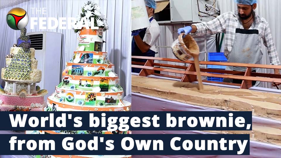 700-feet, 2,800 kg brownie from Kerala sets sight on Guinness record