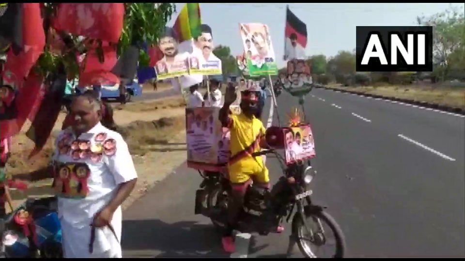 Congress DMK celebration in Erode East