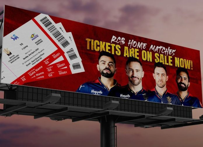IPL 2023 tickets for RCB home matches Box office ticket sales schedule