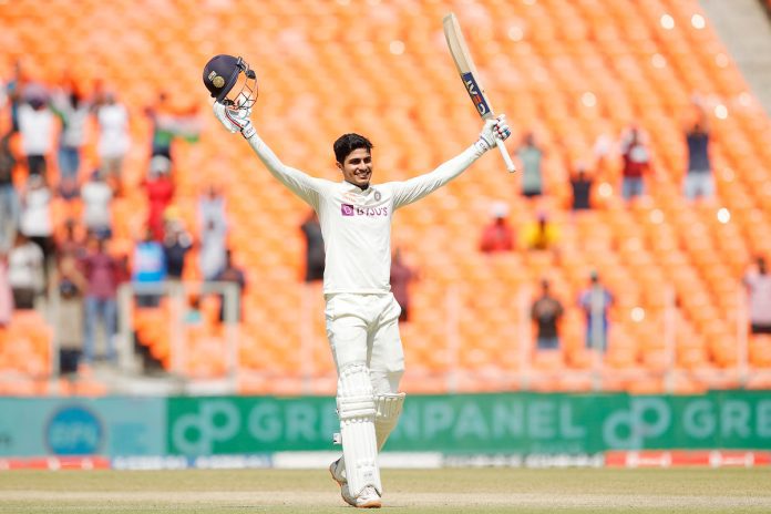 Shubman Gill century India vs Australia 4th Test Ahmedabad