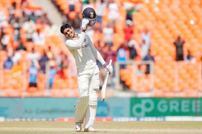 Shubman Gill century India vs Australia 4th Test Ahmedabad