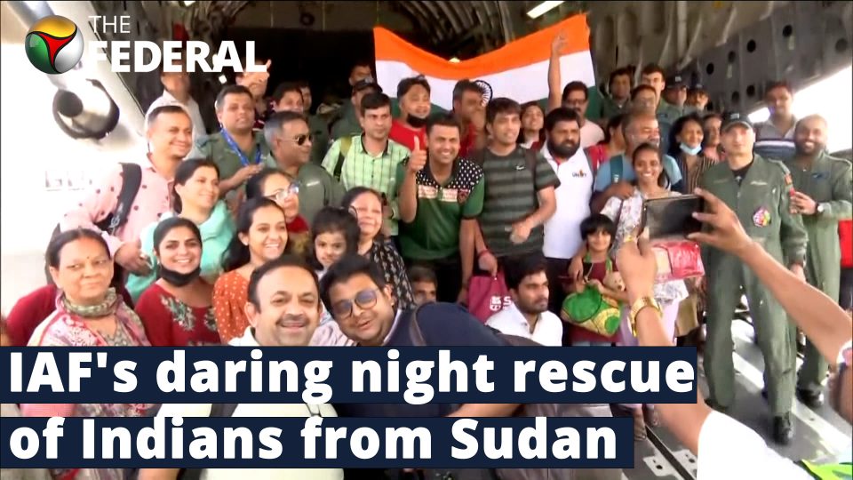 Operation Kaveri: IAF rescues 121 people from Sudan