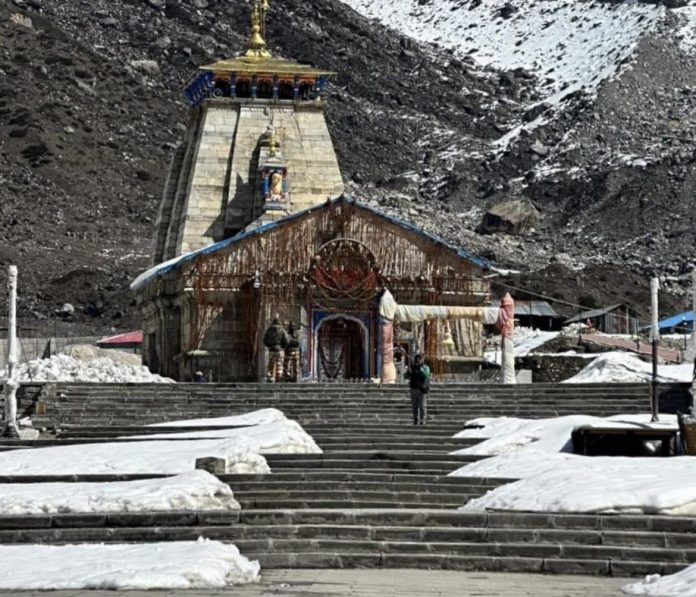 Kedarnath temple, uttarakhand, temple opening, winter break, inclement weather