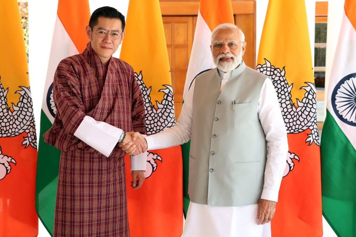 PM Narendra Modi, Bhutan King Jigme Khesar Namgyel Wangchuck
