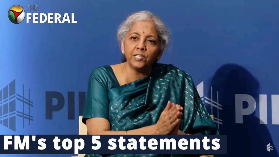 Nirmala Sitharamans top 5 statements in the US