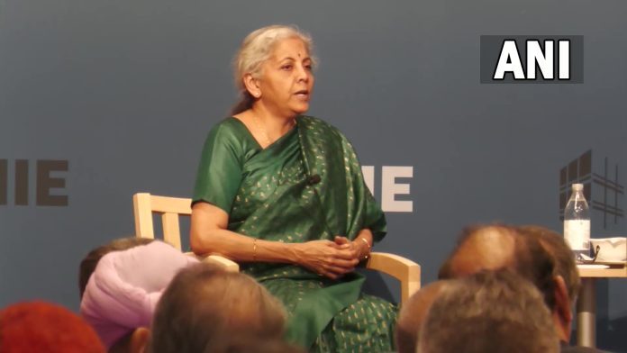 Nirmala Sitharaman, Washington, Finance Minister, Peterson Institute for International Economics