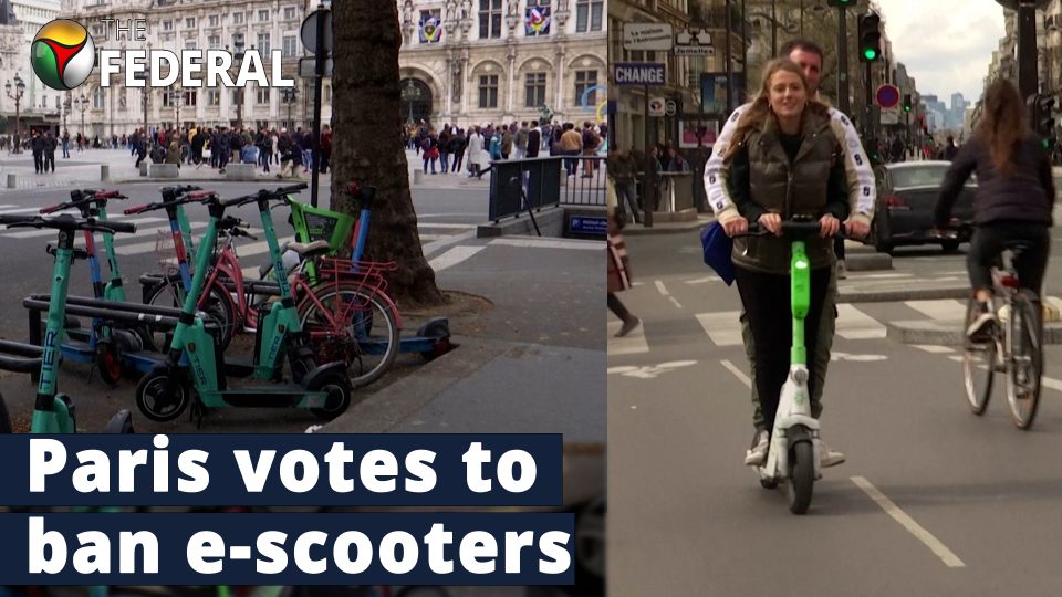 Paris votes to ban free-floating electric scooters
