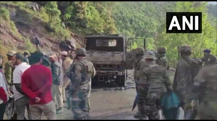 Poonch attack, J&K, search operations, five soldiers killed