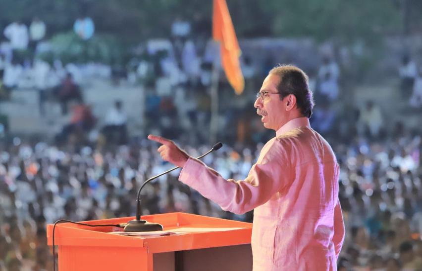 At MVA rally, Uddhav dares Modi, BJP to fulfil Savarkars dream of Akhand Bharat