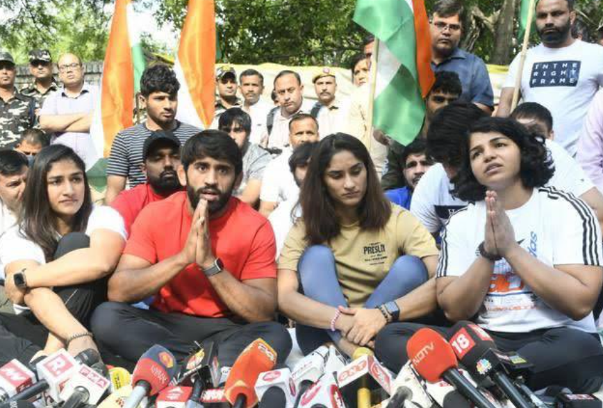 Wrestlers protest, Brij Bhushan Sharan Singh, WFI