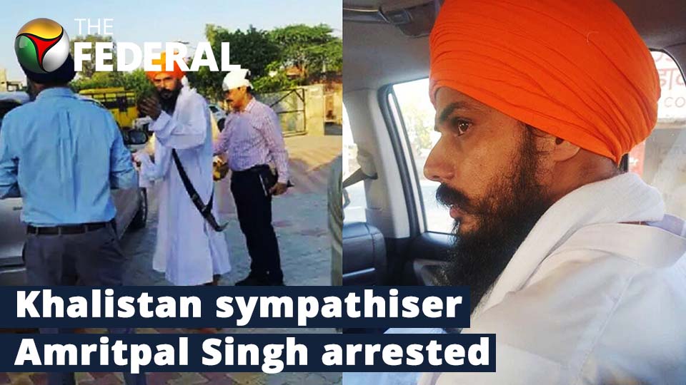 Amritpal Singh arrested after absconding for a month