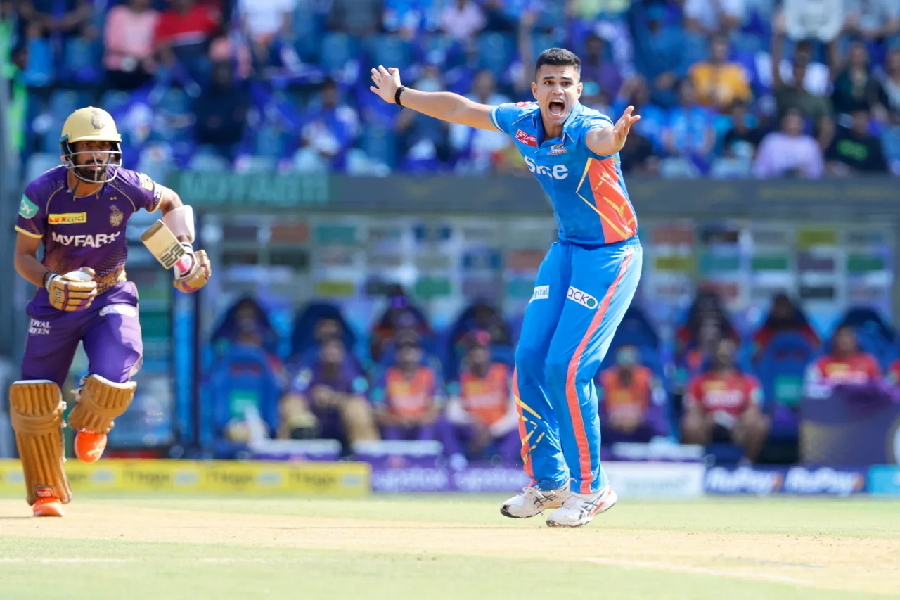 Arjun Tendulkar, MI vs KKR, IPL 2023