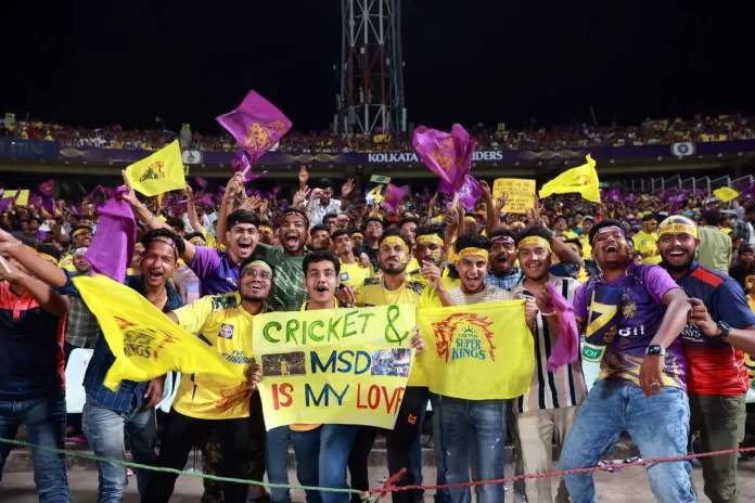 Dhoni fans, KKR vs CSK, IPL 2023