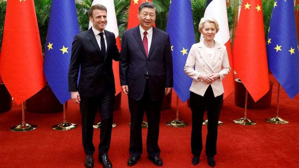 EU must avoid getting dragged in US-China face-off over Taiwan: Macron