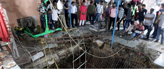 Indore stepwell collapse, Indore, stepwell collapse, Madhya Pradesh, Beleswar Mahadev Temple