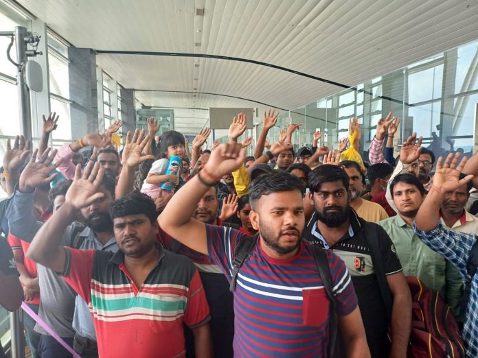 Indians evacuated from Sudan