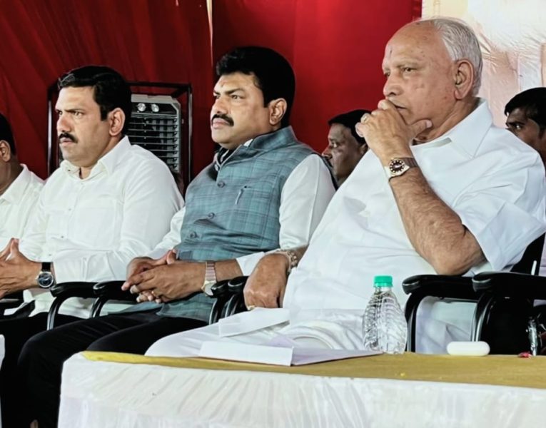 BS Yediyurappa and his sons