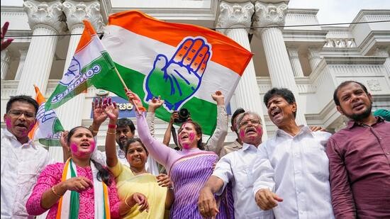 Congress party, 2023 Karnataka assembly election results