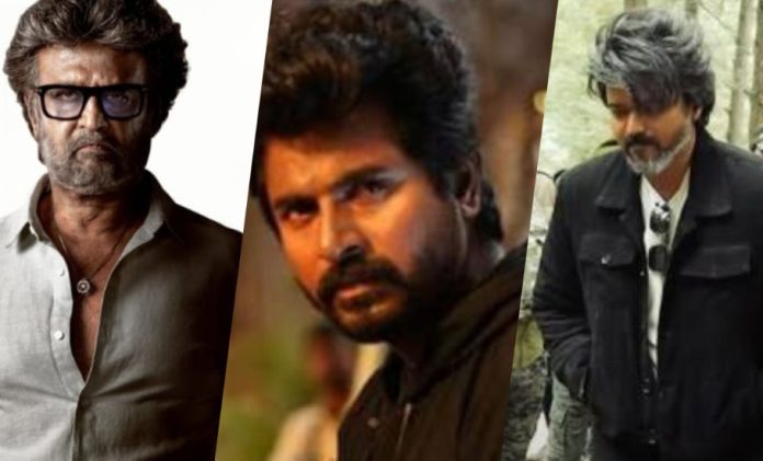 Kollywood news, Rajanikanth, Vijay and Sivakarthikeyan
