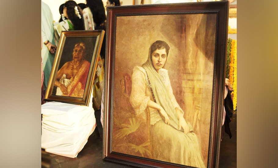 Ravi Varma’s Parsi Lady lifts her veil after a century of wear and tear