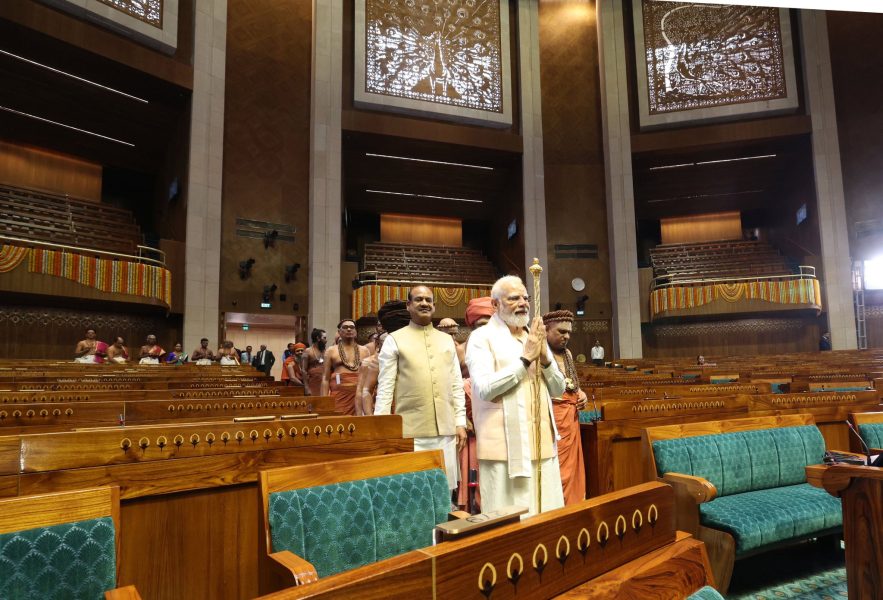 New Parliament building reflects aspirations of New India: PM Modi at inauguration