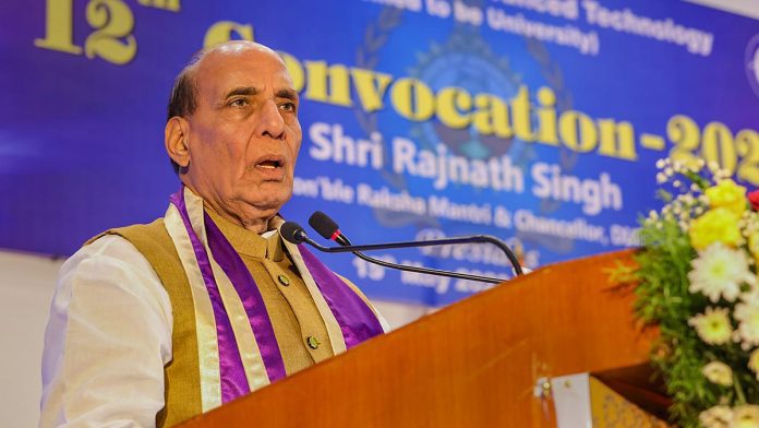 Rajnath Singh, defence minister, India defence