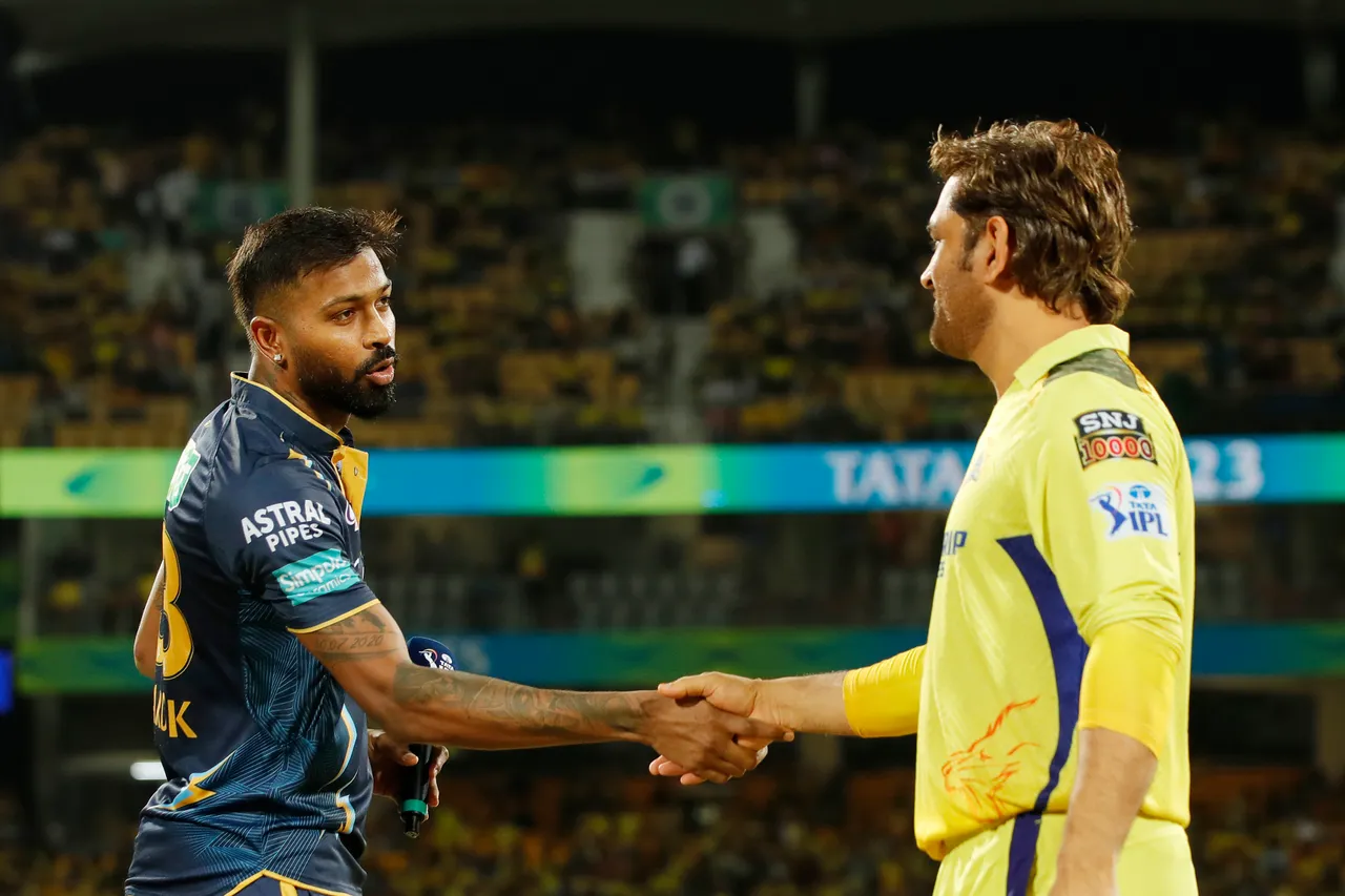 Hardik Pandya and MS Dhoni, IPL 2023