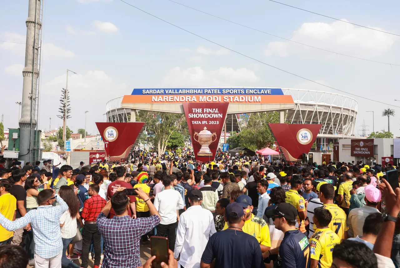 IPL 2023 final, Narendra Modi Stadium, Ahmedabad