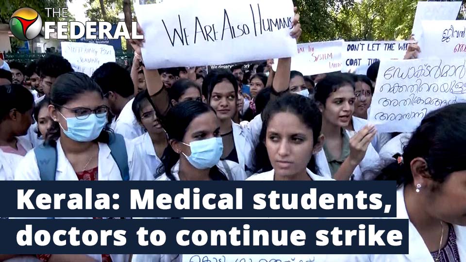 Kerala doctor death: Medical students, doctors stage mass protest in Trivandrum