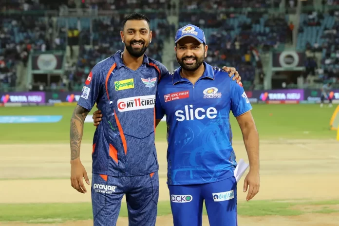 krunal-rohit-lsg-mi IPL 2023 LSG vs MI