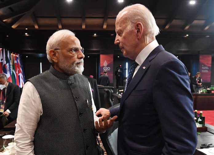 PM Narendra Modi, US President Joe Biden