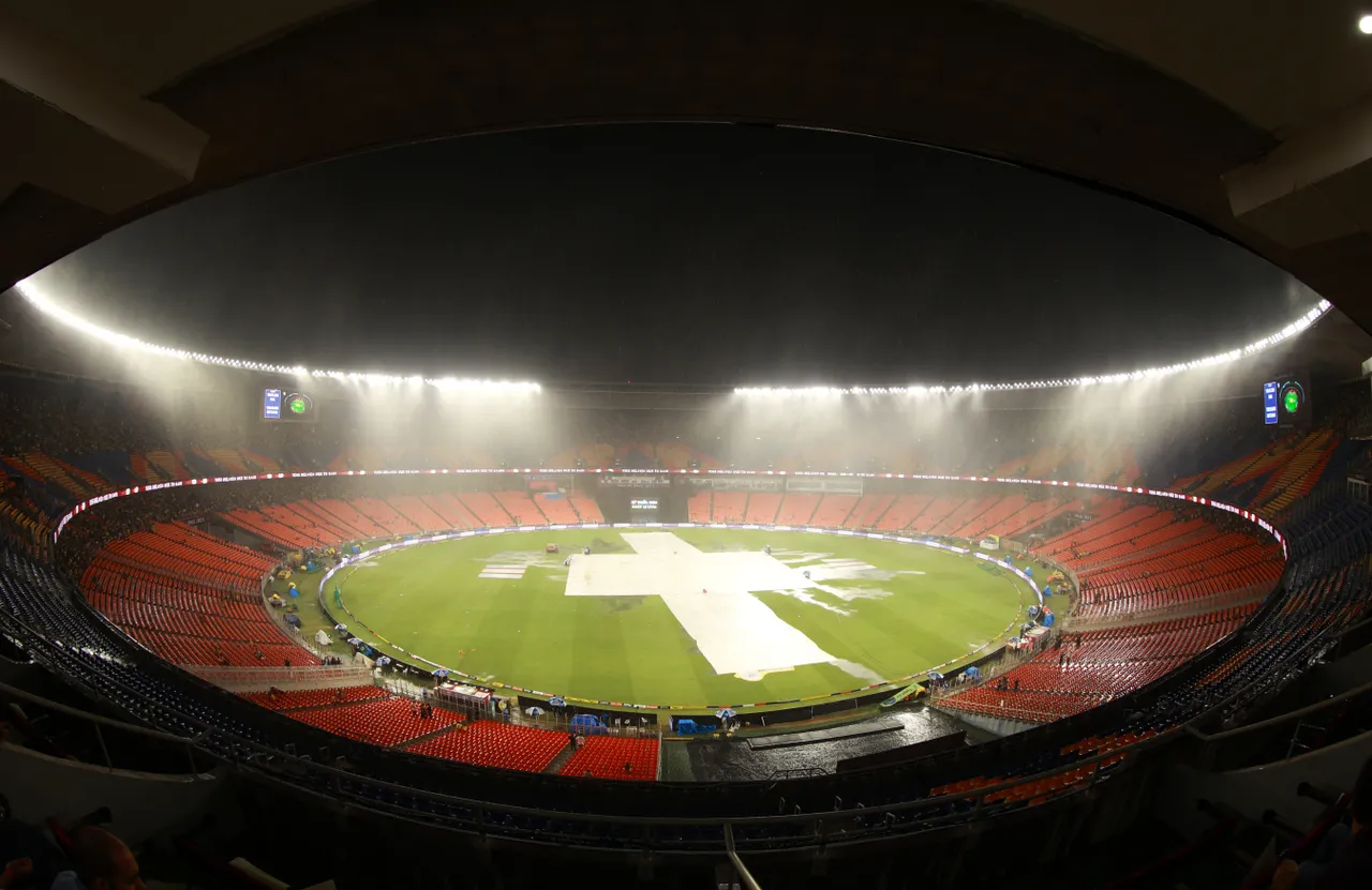 IPL 2023 final, Narendra Modi Stadium, rain