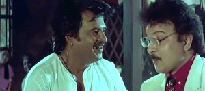 Sarath Babu and Rajnikanth