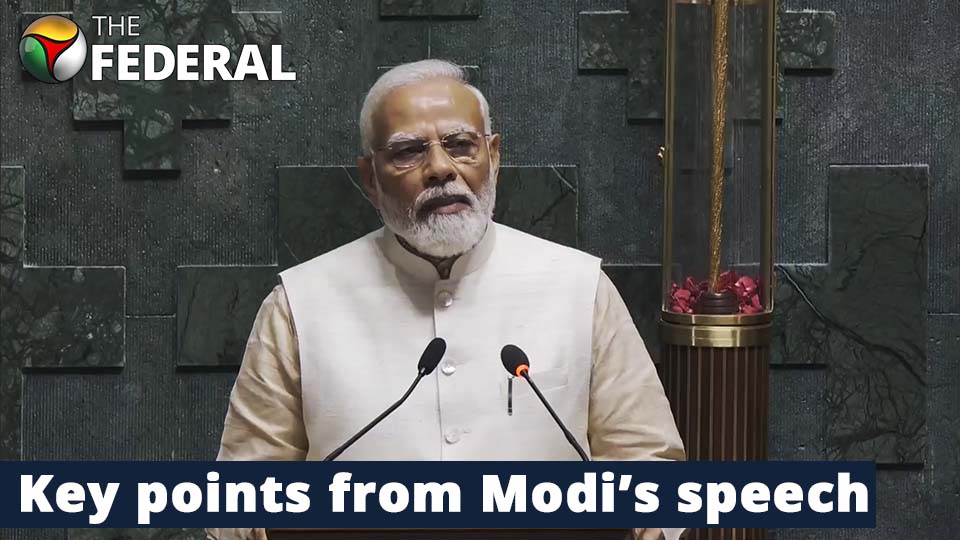 Top 10 takeaways from Modi speech at new Parliament inauguration