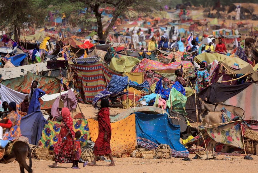 Sudan civilians displaced