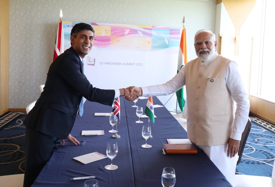 Modi, Sunak review FTA progress, agree to deepen cooperation during talks in Japan
