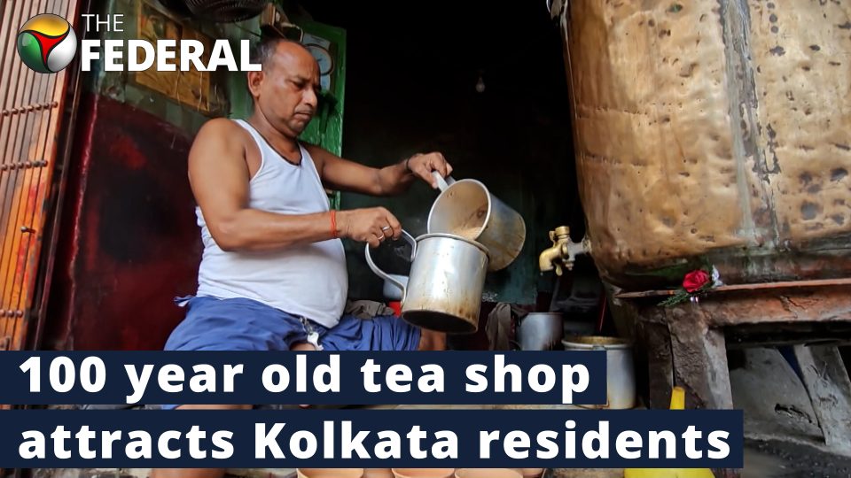 This 100-year-old tea shop attracts huge crowds in Kolkata