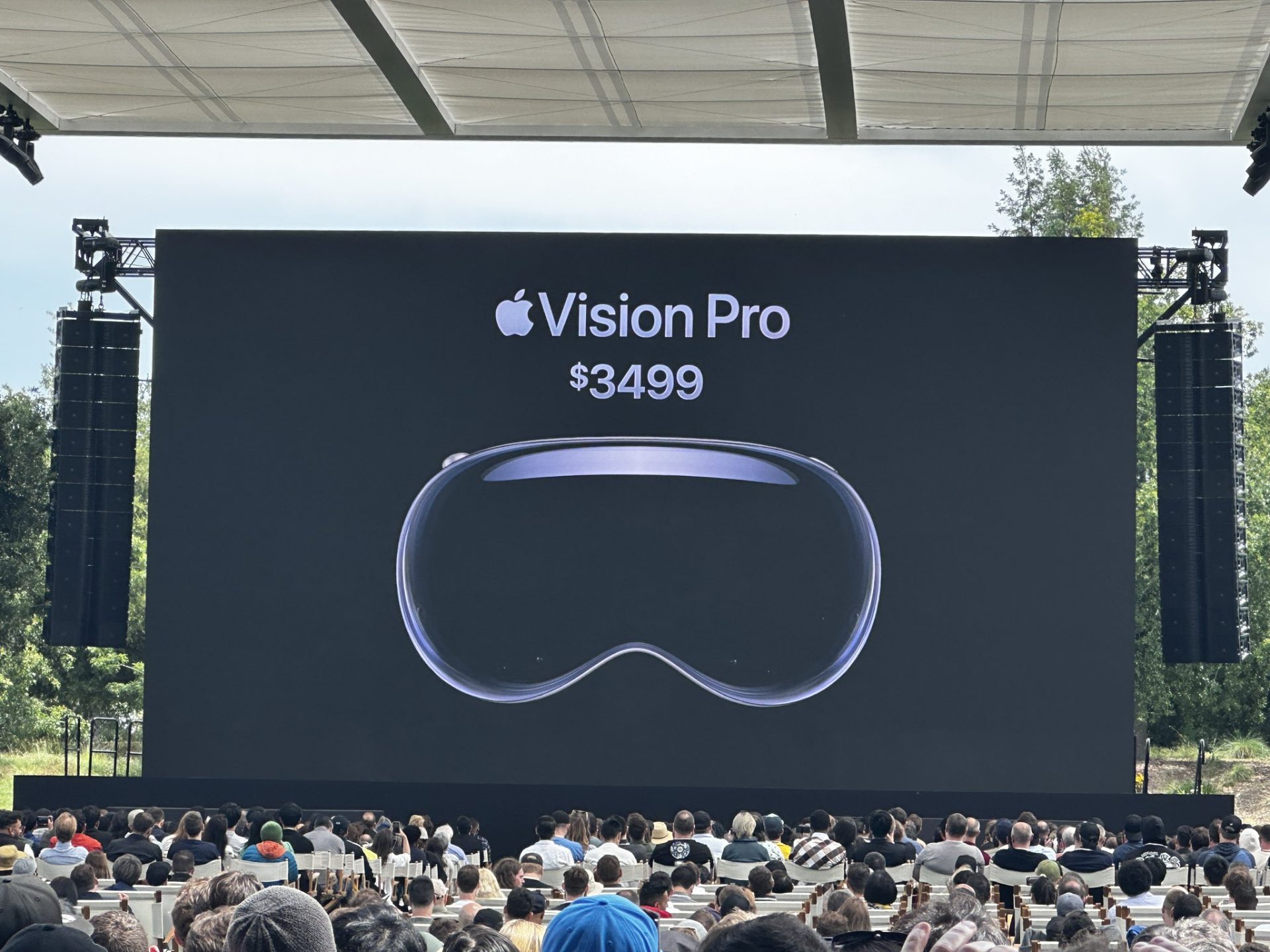 Apple unveils sleek, 3,500 Vision Pro goggles