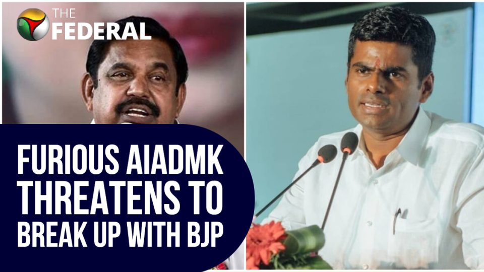 Will BJP, AIADMK patch up or break up? Annamalai’s remark imperils alliance