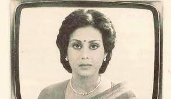 Gitanjali Aiyar-Doordarshan anchor