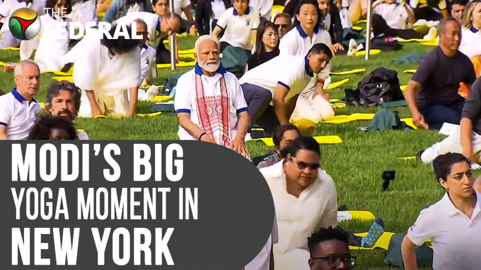 Watch: Modi, Richard Gere perform yoga