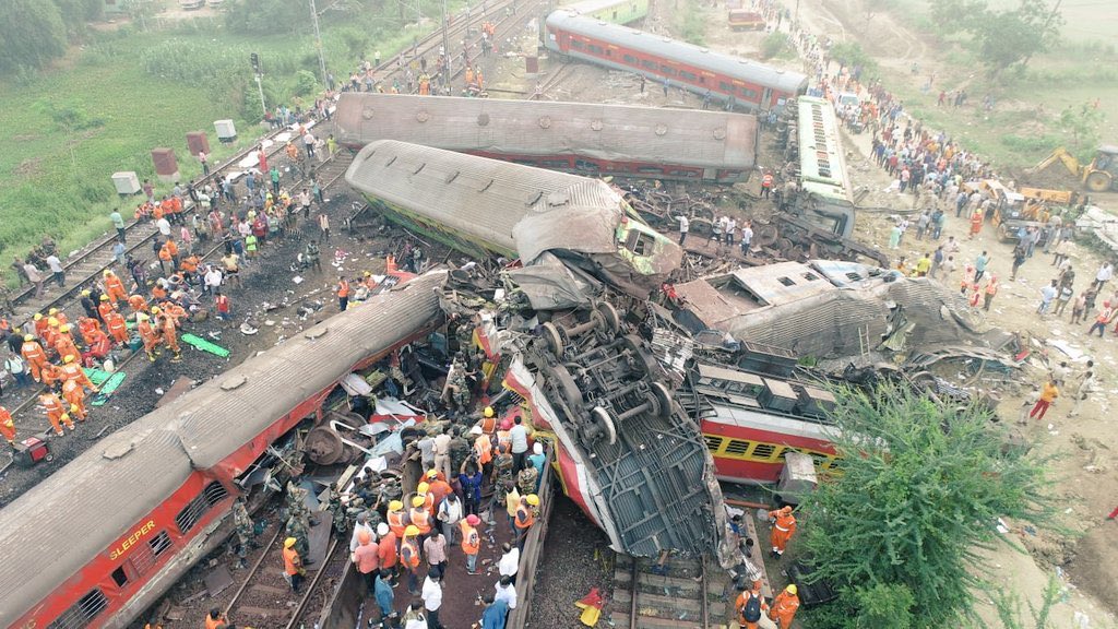 Odisha train crash, NDRF personnel