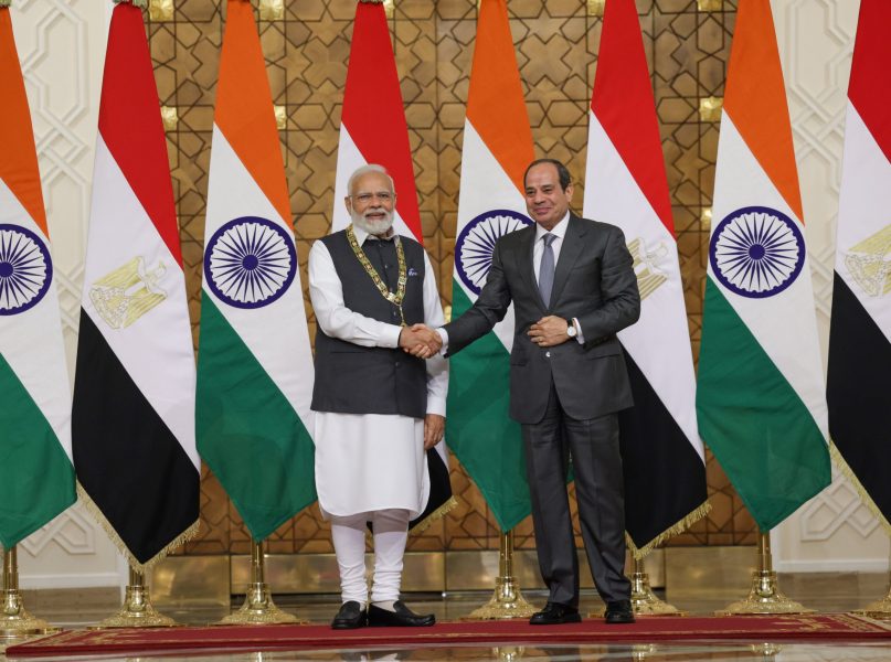 PM Modi, Order of the Nile