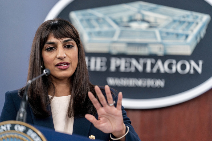 Sabrina Singh, Deputy Pentagon Press Secretary, Washington