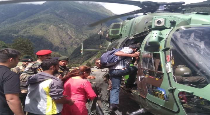 Over 2,400 stranded tourists rescued from North Sikkim